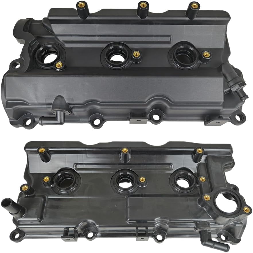 Valve Cover Set with Gasket and Oil Cap 132645W510 Replacement for Nissan Pathfinder Infiniti QX4 2002–2004 3.5L V6 Engines