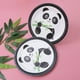 thumbnail image 4 of KAKOWELY 40 platos desechables con adorables estampados de panda, bandejas de papel, suministros para fiestas, festivales, aniversarios y cumpleaños., 4 of 5
