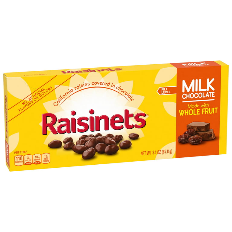 Raisinets Raisins, Milk Chocolate - 3.1 oz
