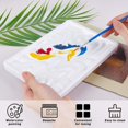 thumbnail image 3 of Set de 7 piezas: paleta y pinceles (1 paleta de óleo y 6 pinceles para pintura al óleo y acuarela). Kit profesional para artistas., 3 of 7