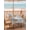 Light Blue Grey, variant on Blue Coastal Outdoor Tablecloth - 60x102 Inch Rectangle Dining Table Cover, Summer Beach Starfish Weeping Eucalyptus Waterproof Outdoor Table Cloth with Umbrella Hole & Zipper for Picnic/Patio/Party