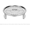 thumbnail image 3 of 1 Pack Stainless Steel Steamer Rack Stand Thicken Pressure Cooker Canning Racks with Detachable Legs for Stock Pot Steaming Tray Pans (8.5inch), 3 of 7