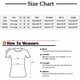 thumbnail image 3 of Fiudx Camisas de Mujer Mujer Moda Sólido Pantalón Corto Casual Manga Puños Estrechos Pulóver Suelto Calle Tops, 3 of 7