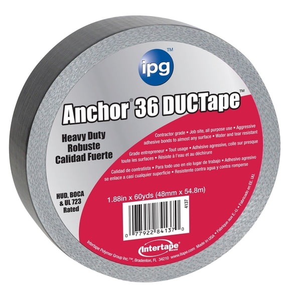 Intertape Polymer Group 4137 2" X 60 Yards Heavy Duty Contractor DUCTape