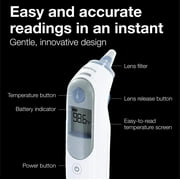 Braun ThermoScan 5 Digital Ear Thermometer, FSA & HSA Eligible, White, IRT6500US