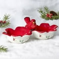 thumbnail image 6 of Pfaltzgraff Winterberry 2 Section Serving Bowl, 6 of 10