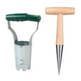 thumbnail image 1 of 2x Garden Bulb Planter Tools Digging/Refilling Hole Hand Digger Seedling Remover, 1 of 7