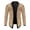 Gold, variant on Men's Long Sleeve Open Front Mid-Length Jacket Solid Color Leisure Sequin Dance Dress Cardigan Jacket