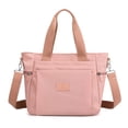 thumbnail image 1 of Bolso de mano de gran capacidad para mujer, sencillo, para ir al trabajo, repelente al agua, con múltiples compartimentos, tipo bandolera para mamá, 1 of 6