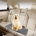 thumbnail image 4 of Pet Self Heating Pad Warming Dog Cat Reusable Solid Color Bed Winter Warm Blanket Washable Bedding Solid Color Gray Non-slide Bottom Carpet M Size S, 4 of 7