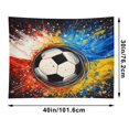 BCIIG Color Explosion Tapestry, Polyester Print Wall Hanging Tapesties ...