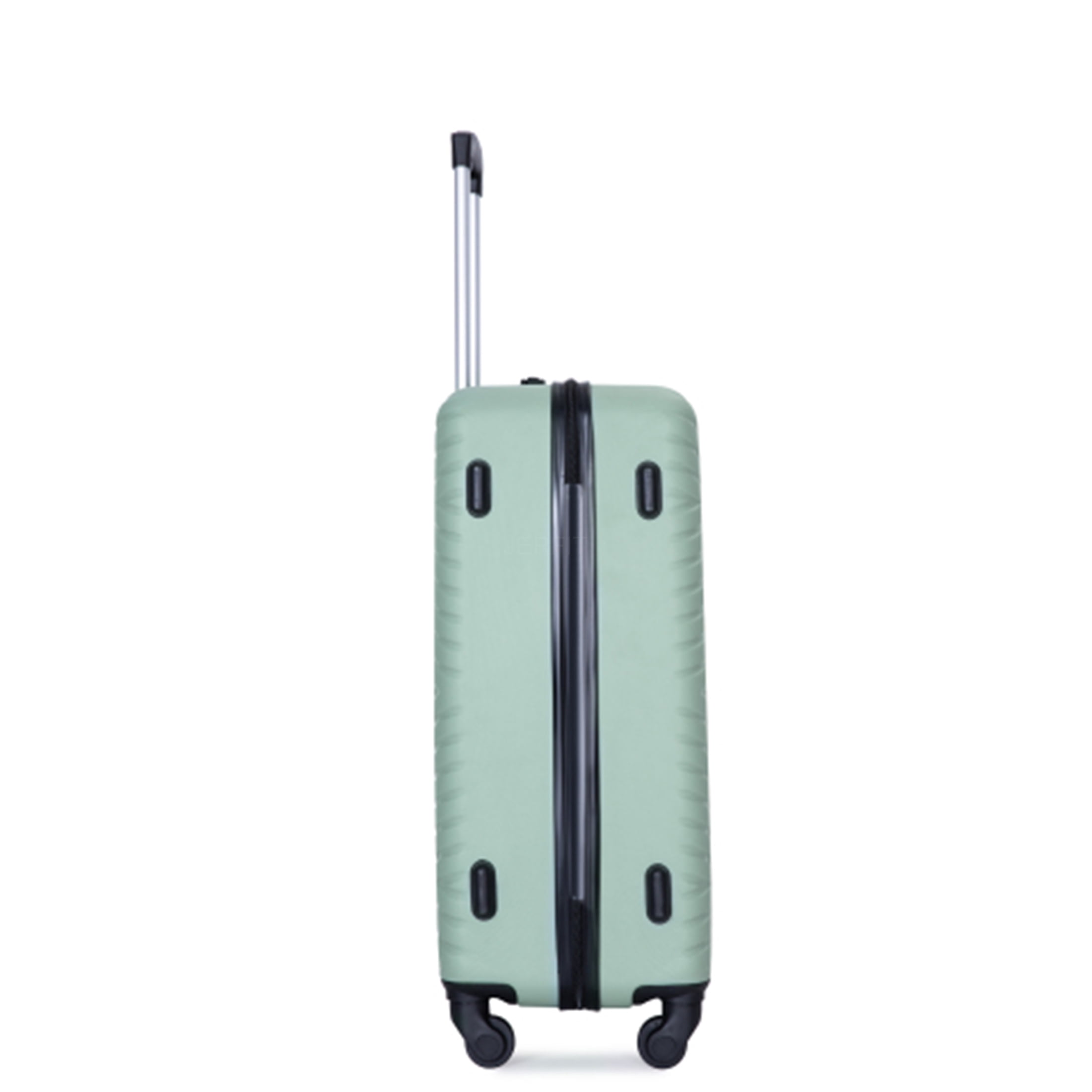 JERFIT 4-Piece Luggage Set with TSA Lock, Spinner Wheels, ABS Hard Shell Suitcase in Olive Green for Travel