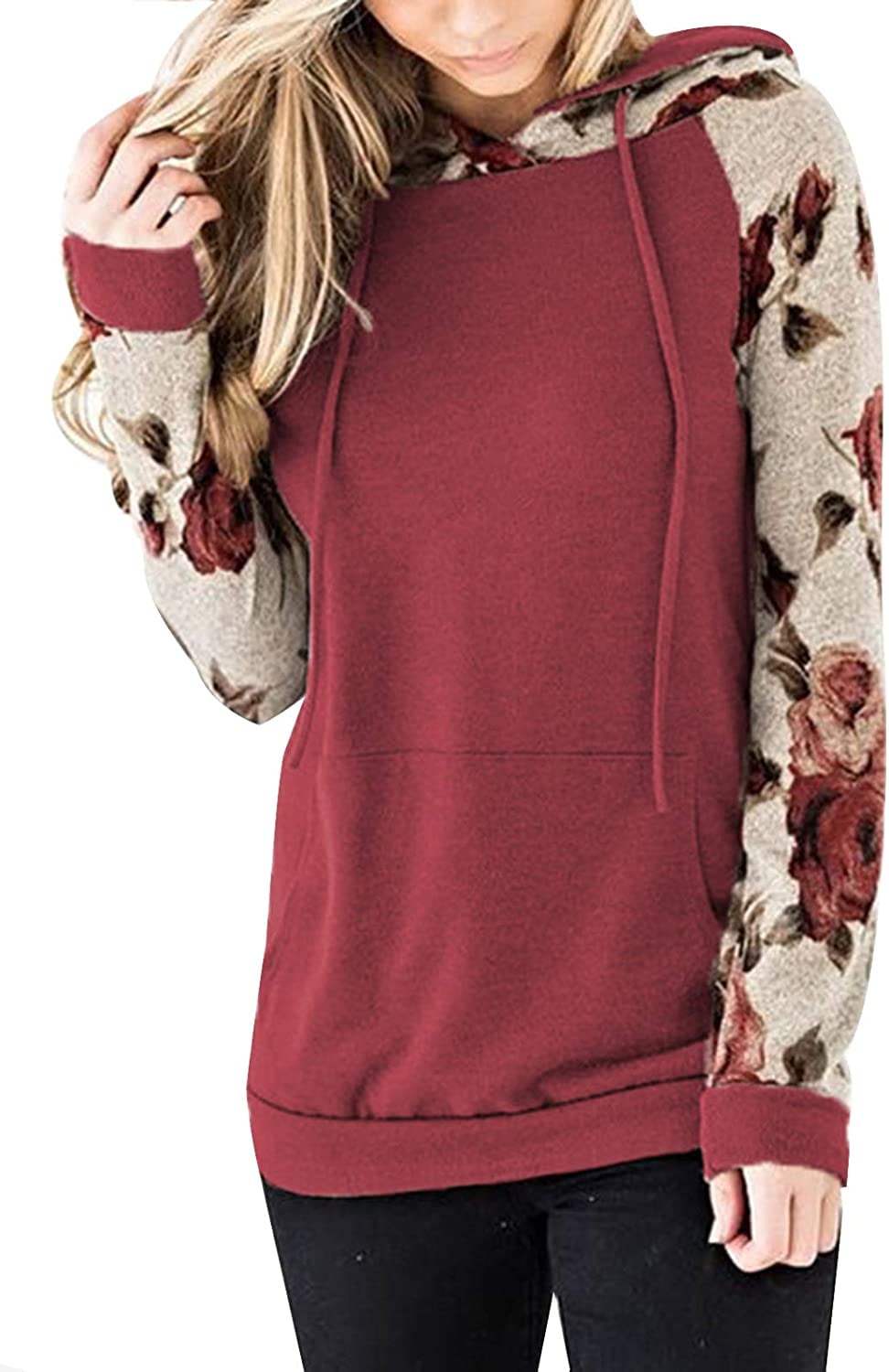 women's floral sweatshirts