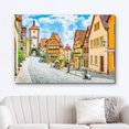 thumbnail image 2 of wall26 Canvas Print Wall Art Dutch Netherlands Countryside Village Nature Wilderness Photography Realism Rustic Scenic Landscape Earth Panorama Colorful for Living Room, Bedroom, Office - 24"x36, 2 of 5