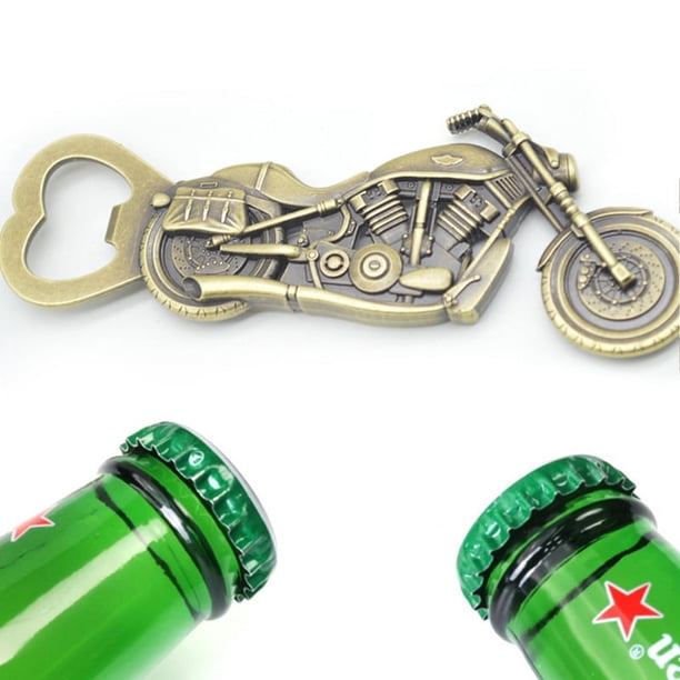 Abrebotellas De Moto Vintage: Regalo Original Para Hombres, Amantes De La Cerveza Y Las Motos ¡con Caja De Regalo!