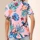 thumbnail image 4 of Blusa de manga corta con cuello en V y estampado informal para mujer a la moda OAVQHLG3B Store  lin121212, 4 of 4