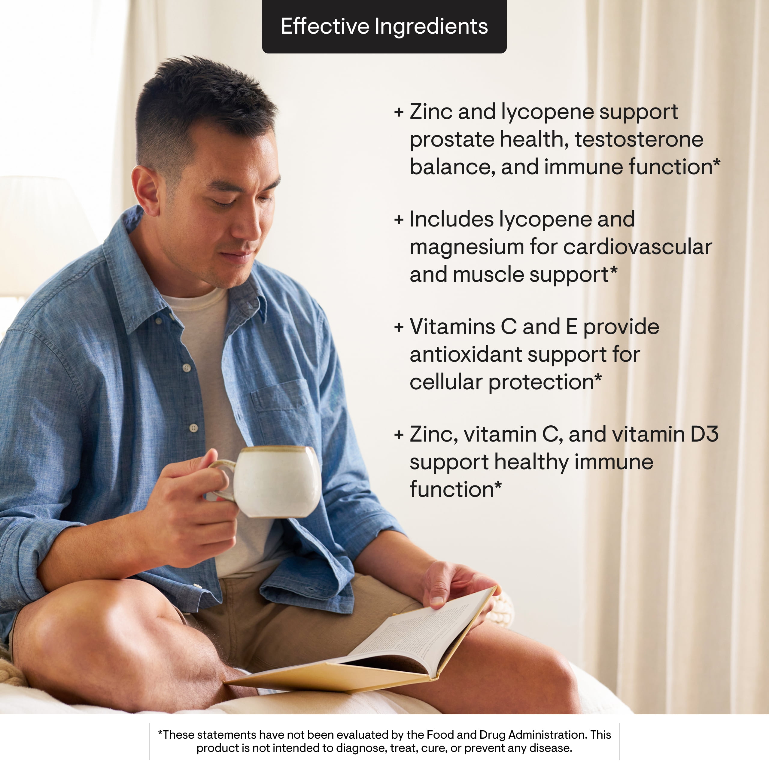 THORNE - Men's Multi 50+ - Comprehensive Daily Multivitamin with Vitamins A, B6, B12, C, D, E, Zinc & More - Support Heart, Brain, Prostate, Muscle & Immune Health* - 180 Capsules