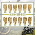 thumbnail image 3 of Kit de 12 Uds. De chorros de carburador para VM20 VM22 VM38 TM24 TM38 TMX, chorros principales de carburador 90-200 para piezas de carburador de motocicleta Dirt Bike Pit Unique Bargains carburadores para deportes motorizados, 3 of 7