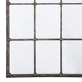 thumbnail image 2 of Benjara BM230910 Arched Window Pane Metal Accent Mirror, Bronze, 2 of 5