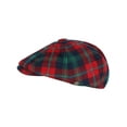 thumbnail image 2 of Epoch Hats Company  Tartan Plaid Wool Newsboy Cap (Men), 2 of 7