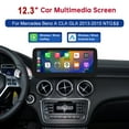 thumbnail image 1 of 12.3 Inch Touch Screen Wireless Carplay Android Auto For Mercedes Benz A-Class W176 CLA C117/X117 GLA X156 2016-2018 NTG5.0 Car Multimedia In-Dash Navigation GPS Units, 1 of 7