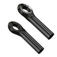 thumbnail image 4 of Almencla 2Pcs Mountain Bike Handlebar Ends Ergonomic Wear Resistant High Strength Handle Black, 4 of 8