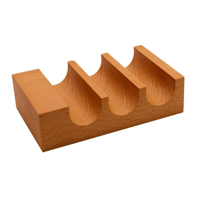 Tnarru Support à Sushi en Bois Support de Rouleau de Sushi Décoration Support Décoratif Polyvalent Plateau de Service pour Restaurant Fête Marron Clair