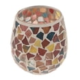 thumbnail image 1 of Portavelas Mealic Tealight Candelabros de vidrio parcheado marroquí, 1 of 9