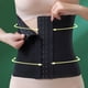 thumbnail image 3 of Cinturón abdominal de recuperación posparto para mujeres embarazadas de verano, entrenador de cintura, envoltura abdominal pélvica (negro), 3 of 5