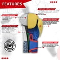 thumbnail image 3 of Guantes de Boxeo Twister Juvenil 6oz Amarillos para Entrenamiento, 3 of 6