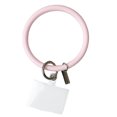 thumbnail image 3 of Key Ring Flexible Soft Silicone Round Wristbands Key Chain for Men Women, 3 of 7