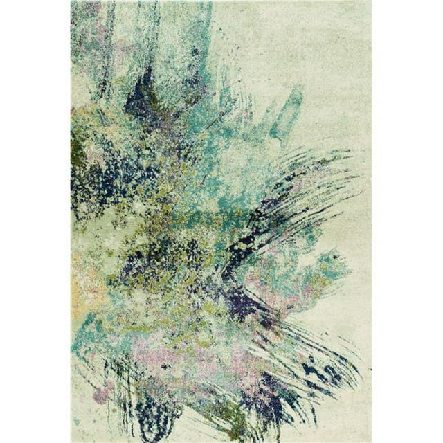 HomeRoots 353874 2 ft. 2 in. x 7 ft. 6 in. Runner Polypropylene Ivory Area Rug