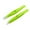 Green, variant on Majestic Bombay Pointy Slanted Tweezers for Women Sharp Tweezers for Hair Removal, Green, 2 Pack