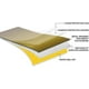 thumbnail image 2 of Door Kick Plate Peel and (8'x Stick 34', Brushed Brass Finish), 2 of 3