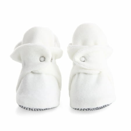 

Ella Bonna Soft Baby Shoes Baby Booties Organic Newborn White 18-24 Months