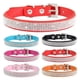 thumbnail image 3 of Crystal Glitter Rhinestones Pet Collar Leather Puppy Necklace Collars For Small Medium Large Dogs Cat Chihuahua Pug Accessories ShopWise Round, 3 of 22