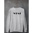 thumbnail image 3 of Sign Language Ii Sweatshirt Men -Emma Scarvey Designs, Male Small, 3 of 4