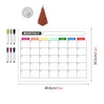 thumbnail image 6 of Mosey 1 Set Magnetic Message Board Refrigerator Magnet Erasable Writing Surface Weekly Planner for Home Kitchen, 6 of 8