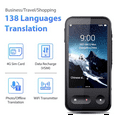 Portable Smart Voice Translator 4G 138 Languages Real Time