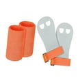 thumbnail image 2 of lacooooppia Kids Gymnastic Hand Grips Gloves Wrist Support Sports Accessories Gymnastics Gear , Orange L, 2 of 8