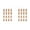Coffee 2PCS, variant on 16 Pack Soft Wood Corks Tapered Cork Wooden Beer Bottle Stopper Replacement Leakproof Wine Bottle Corks For Wine Making Craft 0.67 X 0.91 X 0.98 Inch