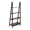 thumbnail image 5 of 58.4" Avalon A Frame Shelf Espresso Brown: Modern 4-Tier Ladder Bookcase", 5 of 7
