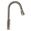 thumbnail image 6 of Brushed Nickel Gooseneck Pull Down Kitchen Faucet, 6 of 11
