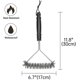 thumbnail image 2 of 2 Pcs Triangle Stainless Steel Grill Cleaning Brush for BBQ Cleaning Grill BBQ Cleaning Accessories, 2 of 5