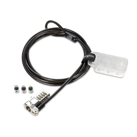 Candado universal para portátil Kensington, combinación 3 en 1, K62317WW