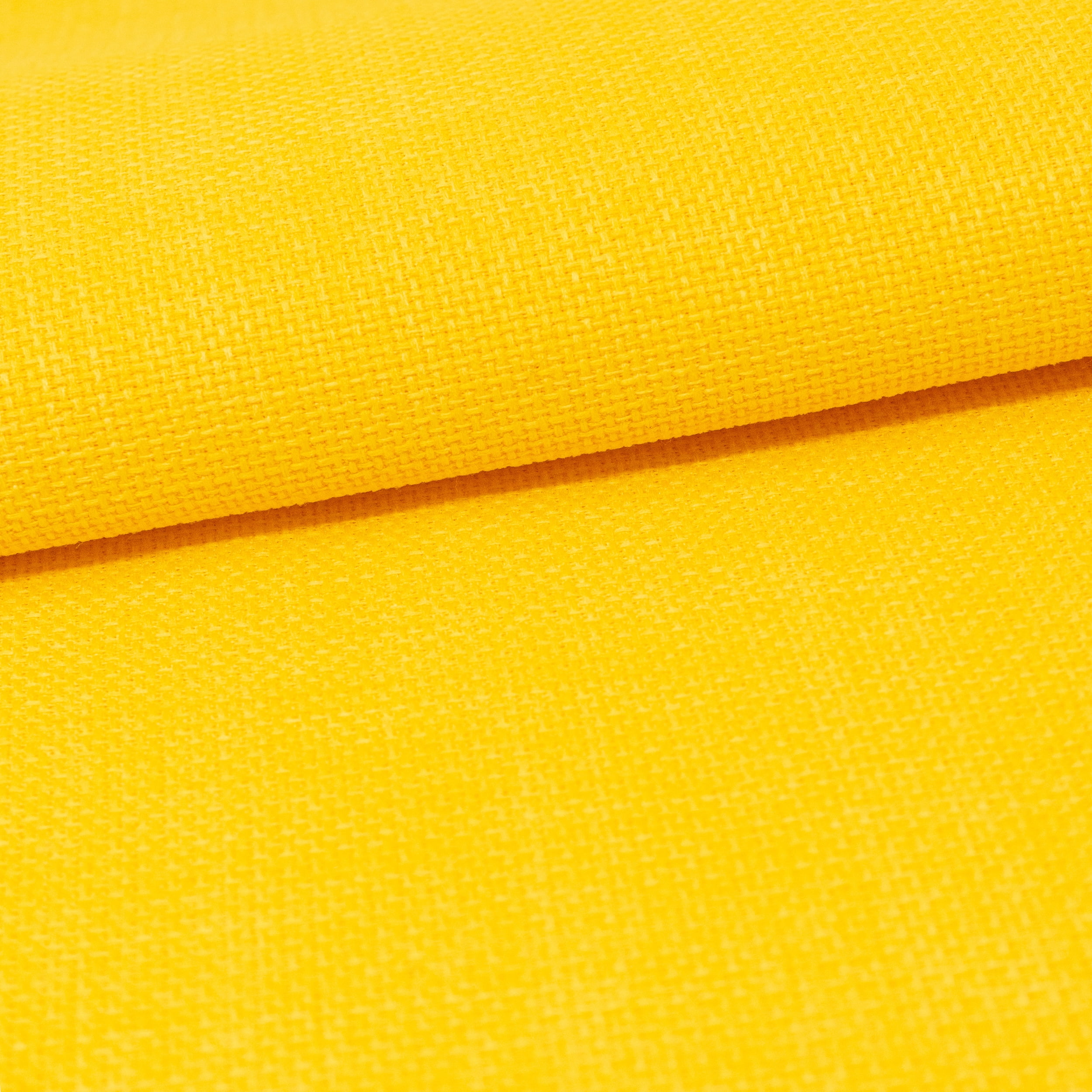 Waverly Inspirations, Home Decor, 100% Polyester, Water/Stain Resistant, Indoor/Outdoor Fabric - Solid Textured Width 54 Inch, Mimosa, 2 Yard