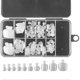 thumbnail image 1 of 100pcs Full Cover Toenail Tips - Press-On Nail Art Fake Nails for Toes - 10 Sizes Nail Extensions with Storage Box, 1 of 5