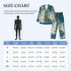 thumbnail image 4 of Fotbe Cute Angel Winged Rabbit Pijama de Hombre con Estampado de Manga Larga, Conjunto de 2 Piezas, Ropa de Dormir Suave y Cómoda con Bolsillos-Large, 4 of 7