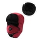 thumbnail image 4 of Jumpingount Deportes al aire libre Gorra a prueba de viento Sombrero cálido Esquí Ciclismo Senderismo Gorra de invierno con cubierta facial Sombreros Rojo Jumpingount AP000312-01, 4 of 5