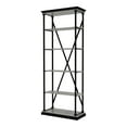 thumbnail image 3 of Furniture of America Macea Bookcase, Antique Gray, 33-Inch, 3 of 5